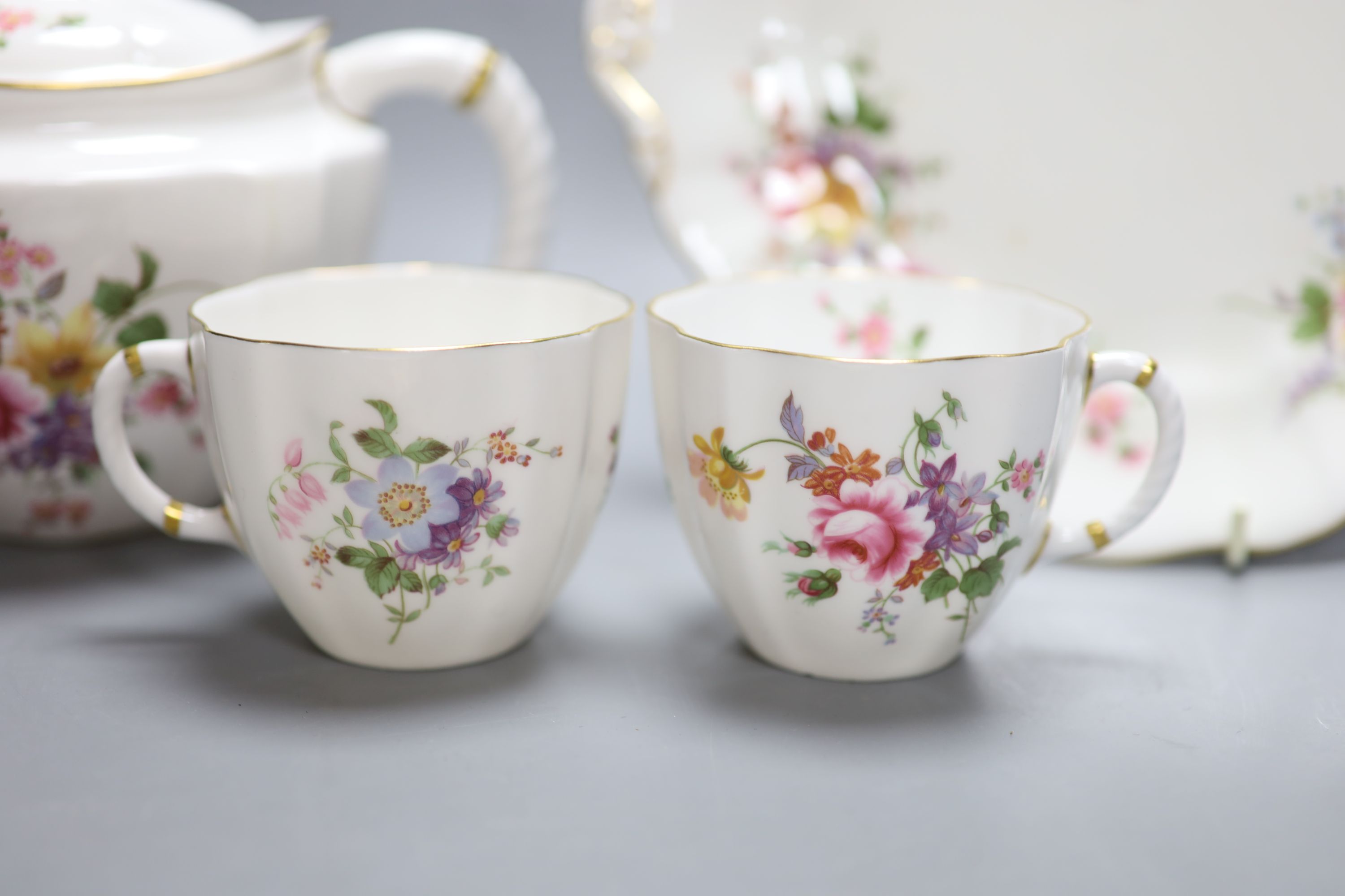 A Royal Crown Derby posies pattern part service